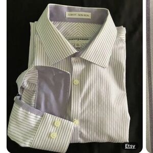 Jhane Barnes Men’s Slim Fit No-Iron Dress Shirt